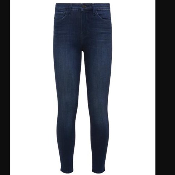 L'AGENCE Margot Jean Marino Blue 27 High Rise - Picture 3 of 9